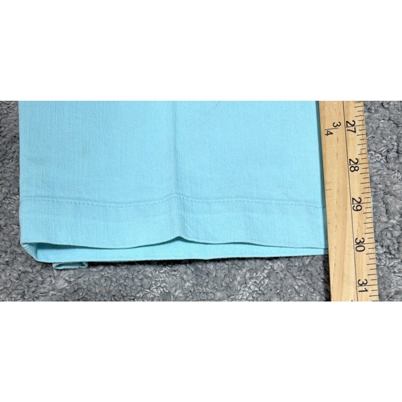 Vintage Christopher Banks Turquoise Aqua stretch trouser pants New Size 10 31x30
