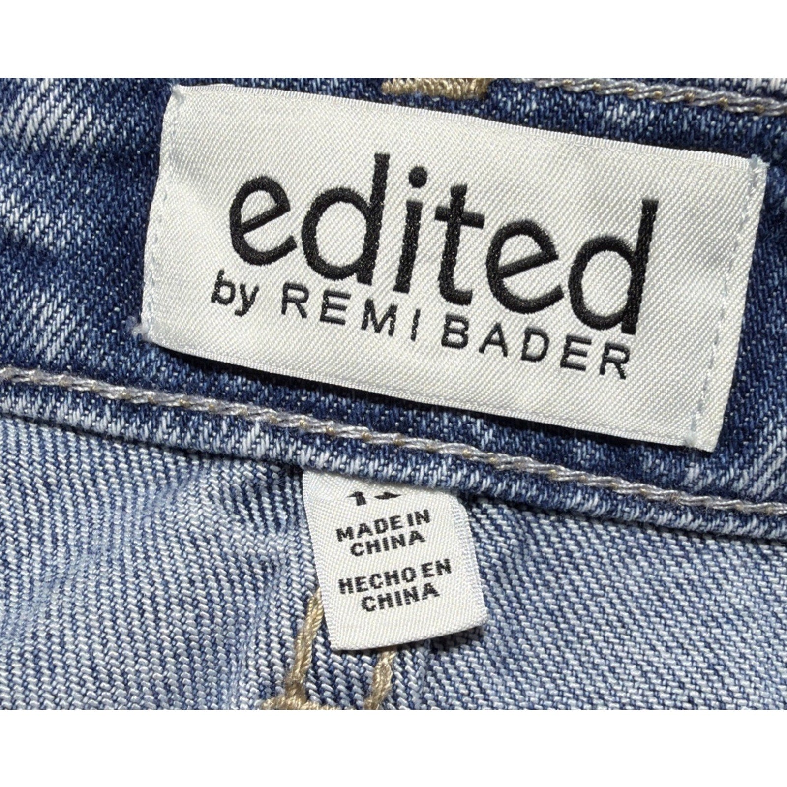 Edited by Remi Bader Women's Utility Mini Skirt Size 16