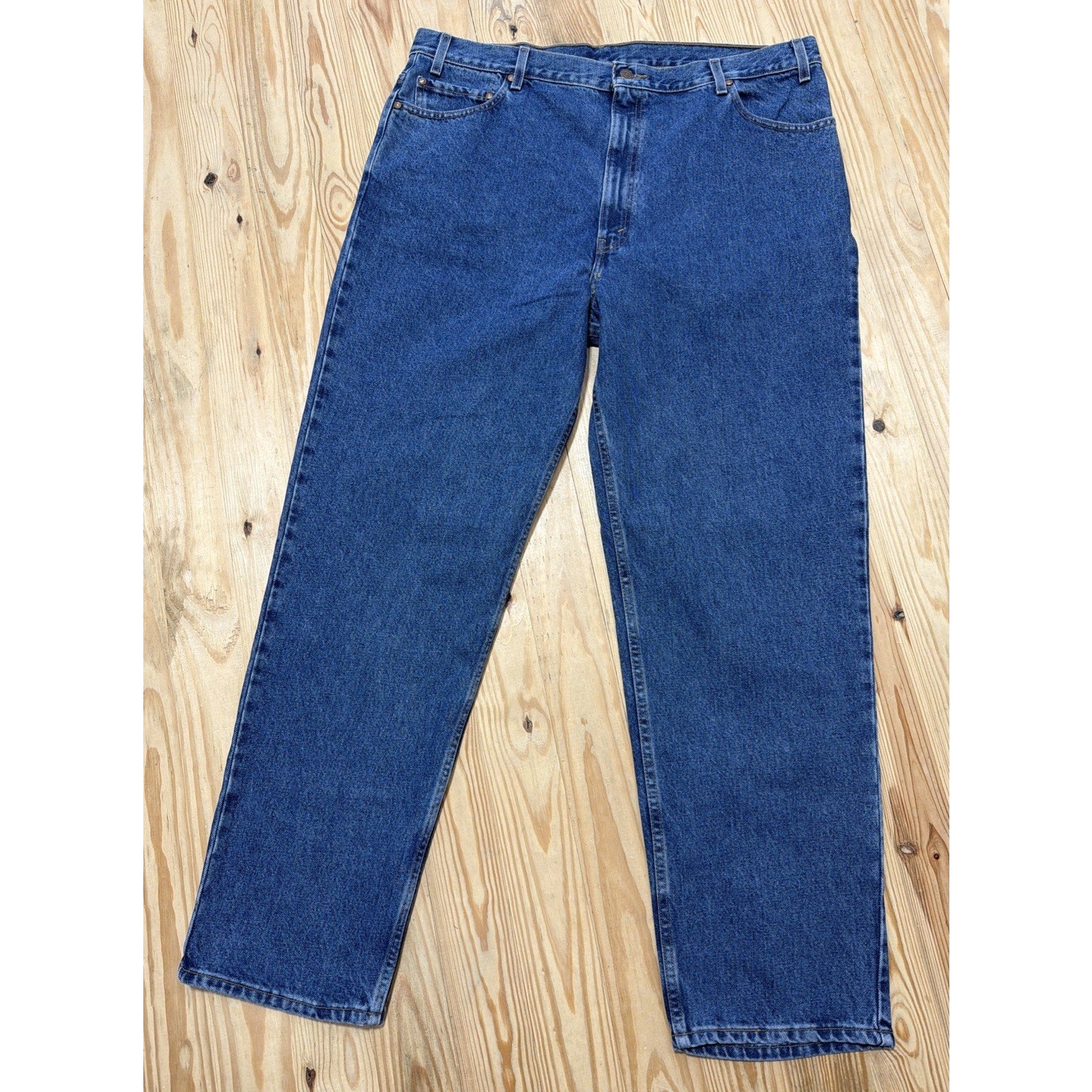 Vintage 1990’s Levis Jeans Premium 540 Relaxed Fit Orange Tab Size 42x32
