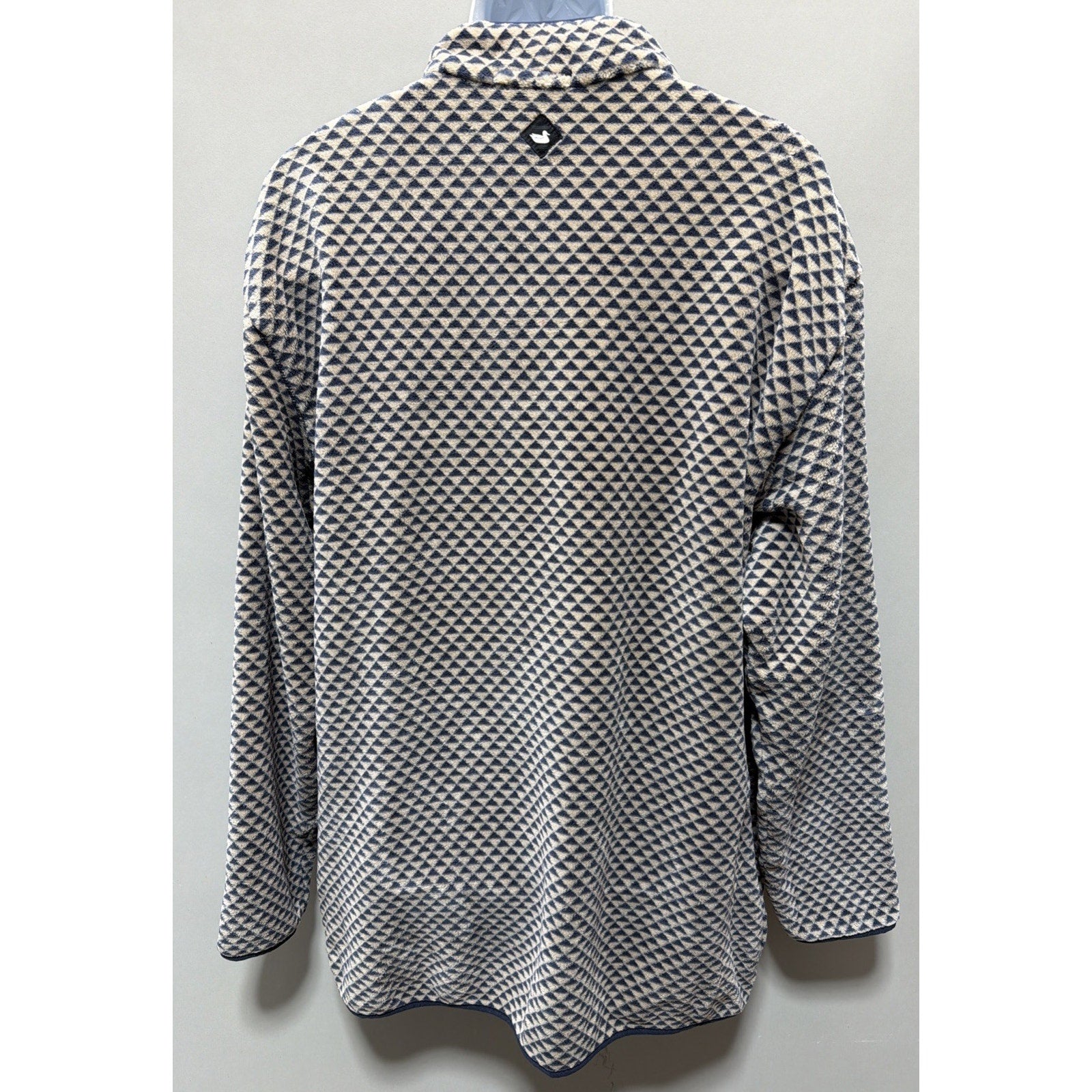 Southern Marsh Men’s XLT Arapaho Fleece 1/4 Zip Pullover Biege Blue