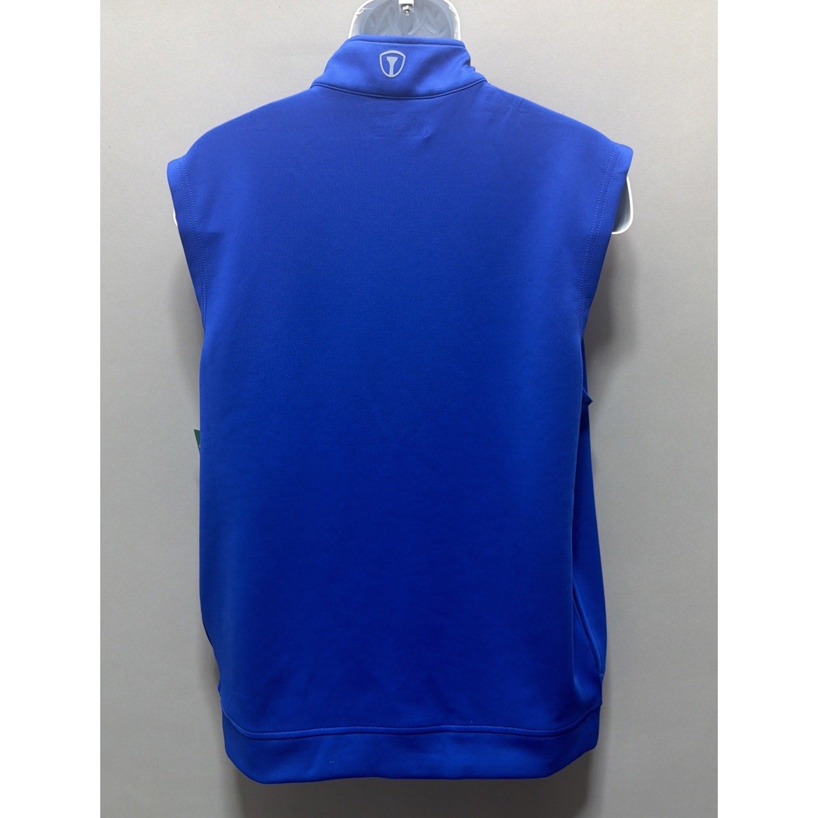 NWT Pro Tour CoolPlay Golf Vest Men’s Large Blue Full Zip Lightweight Athletic