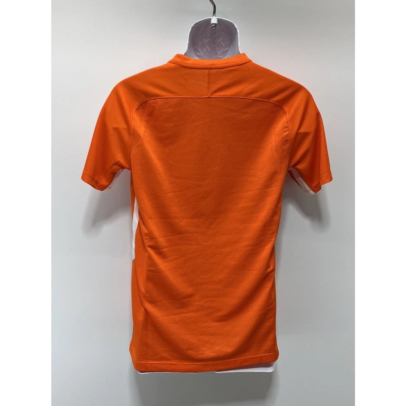 Nike Tiempo Premier Short Sleeve Soccer Jersey Men's Small Orange White