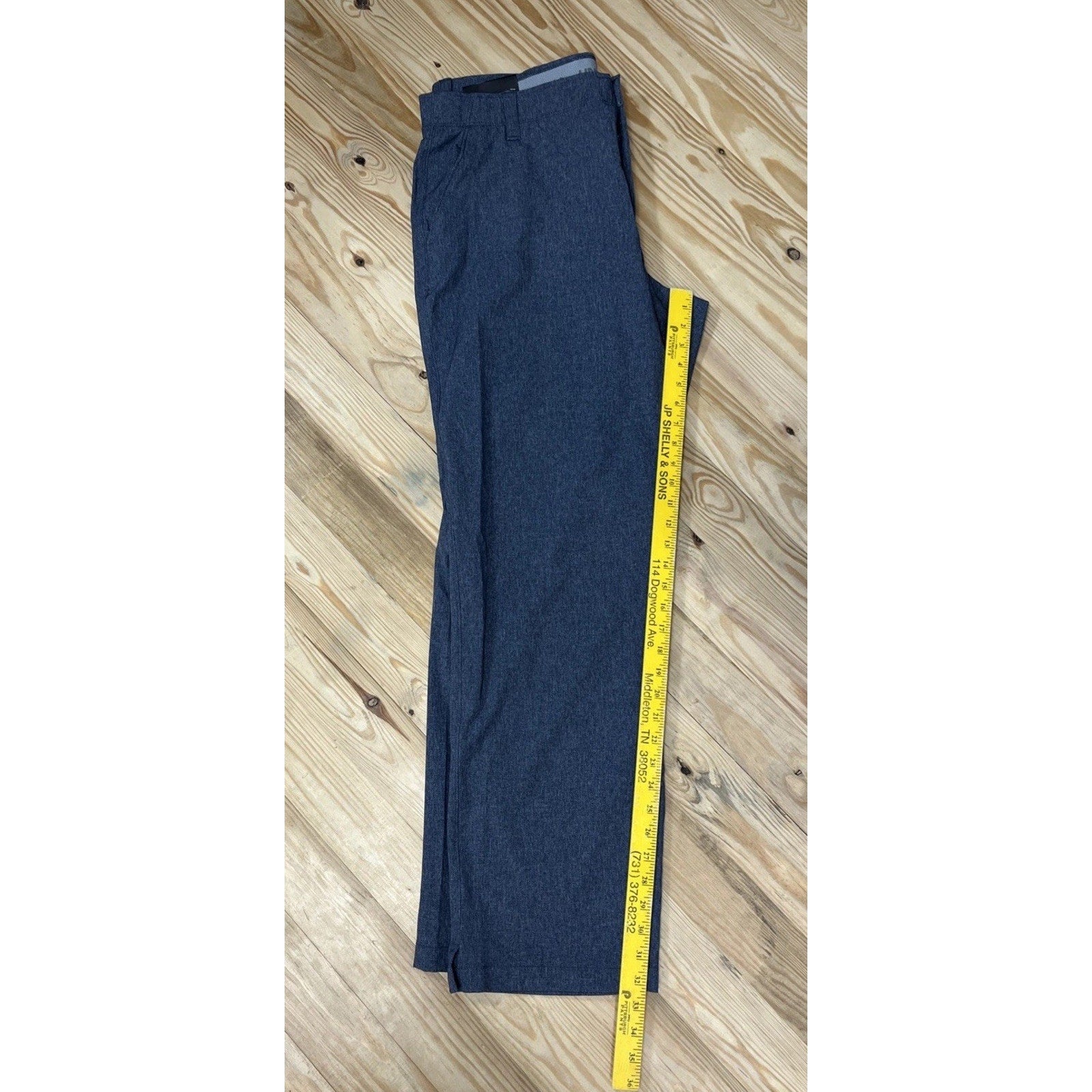 NWT Under Armour Straight Droit Recto Golf Pants Men's Gray Chino 40x32