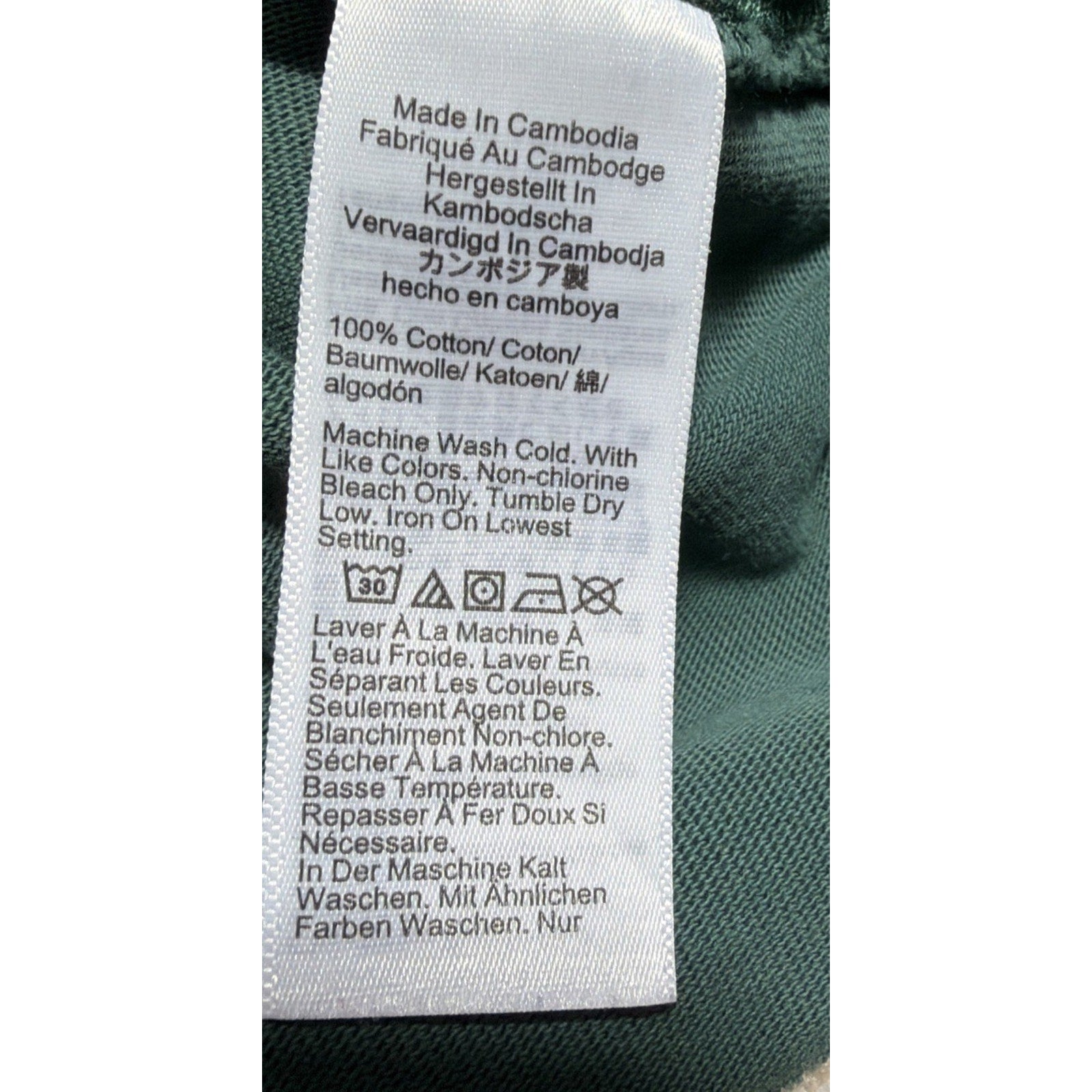 Vintage J Crew Sweater Mens XL 1/4 Zip Green Terry Pullover Y2K