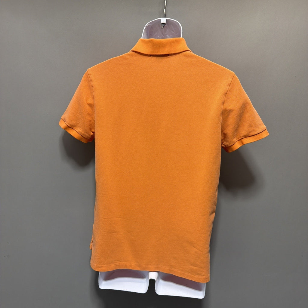 Polo Ralph Lauren 100% Cotton Short Sleeve Orange Polo Shirt Size XL (18-20)