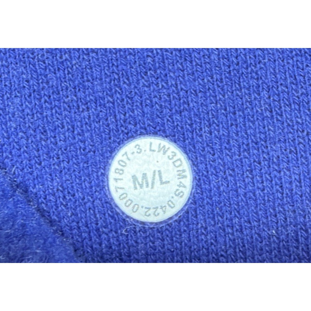 Lululemon Scuba Oversized Half Zip Hoodie Womens M/L Blue Purple Cropped Funnel