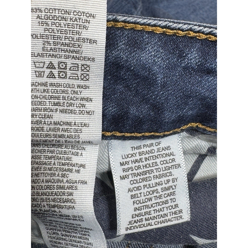 Lucky Brand Jeans Lolita Skinny Stretch Denim Blue Women’s Size 6/28 Average