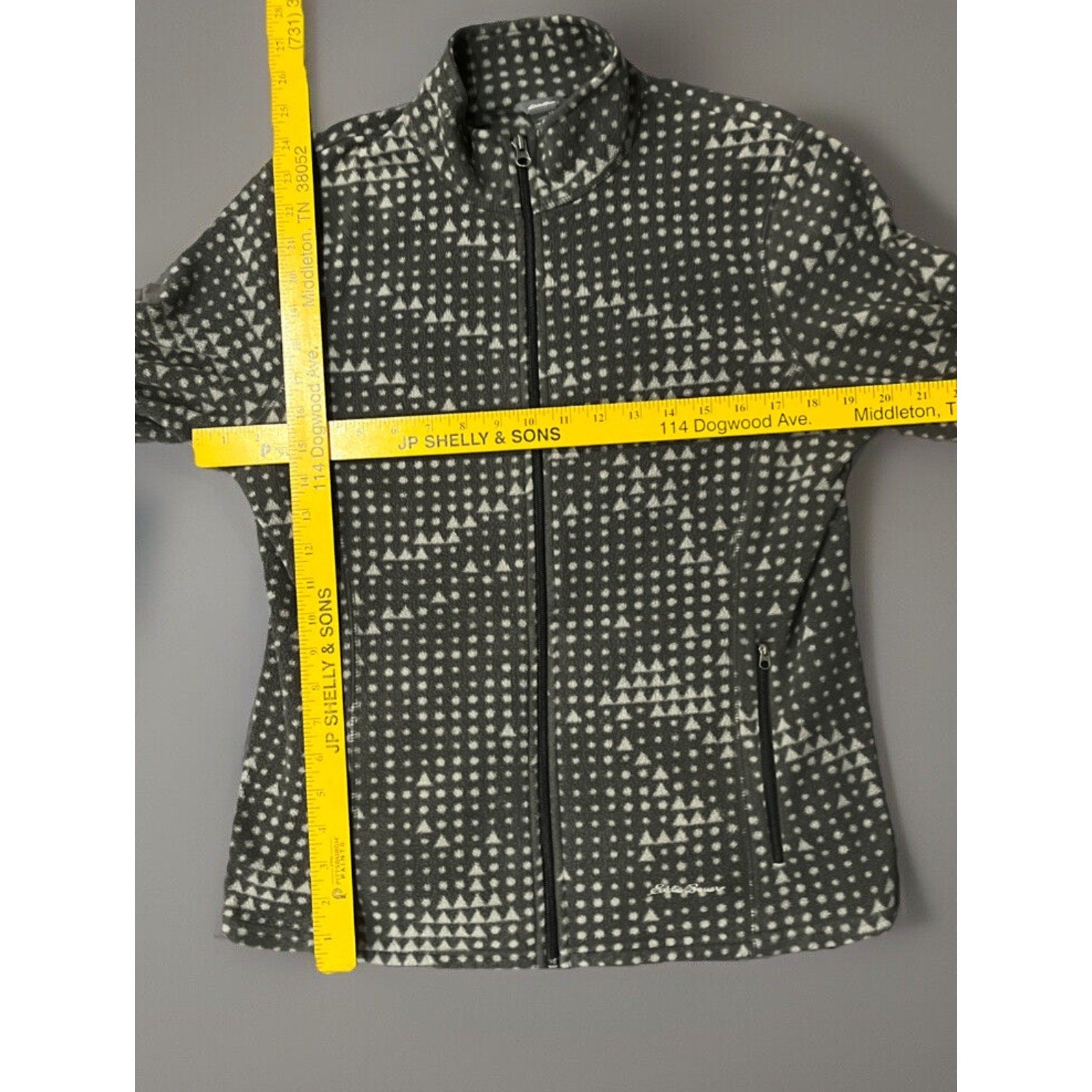 Eddie Bauer Women's Small Full Zip Light Weight Fleece Jacket