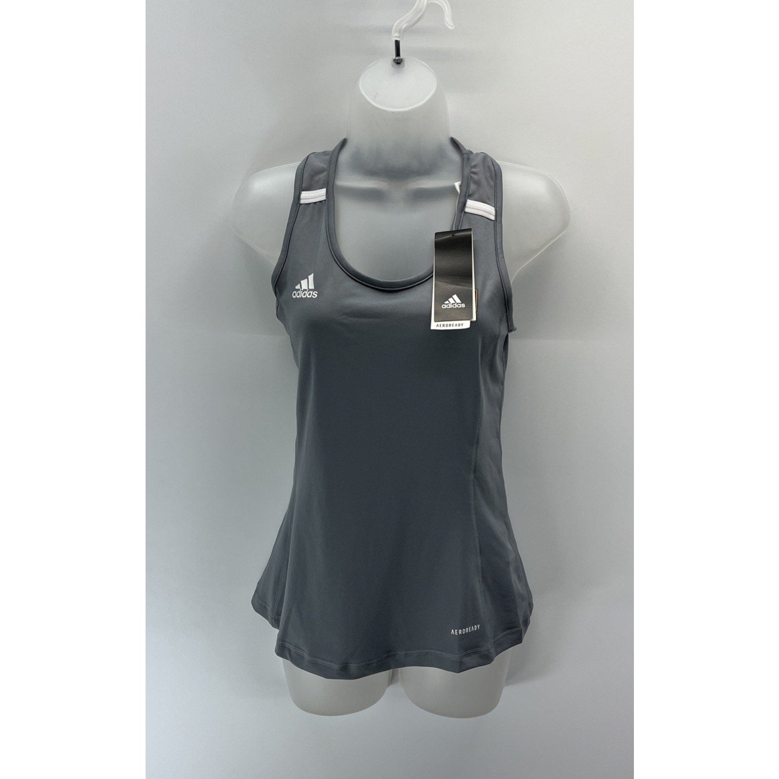 New U.S. Army Team Compression Adidas Aeroready Gray Tank Top Shirt Women's M
