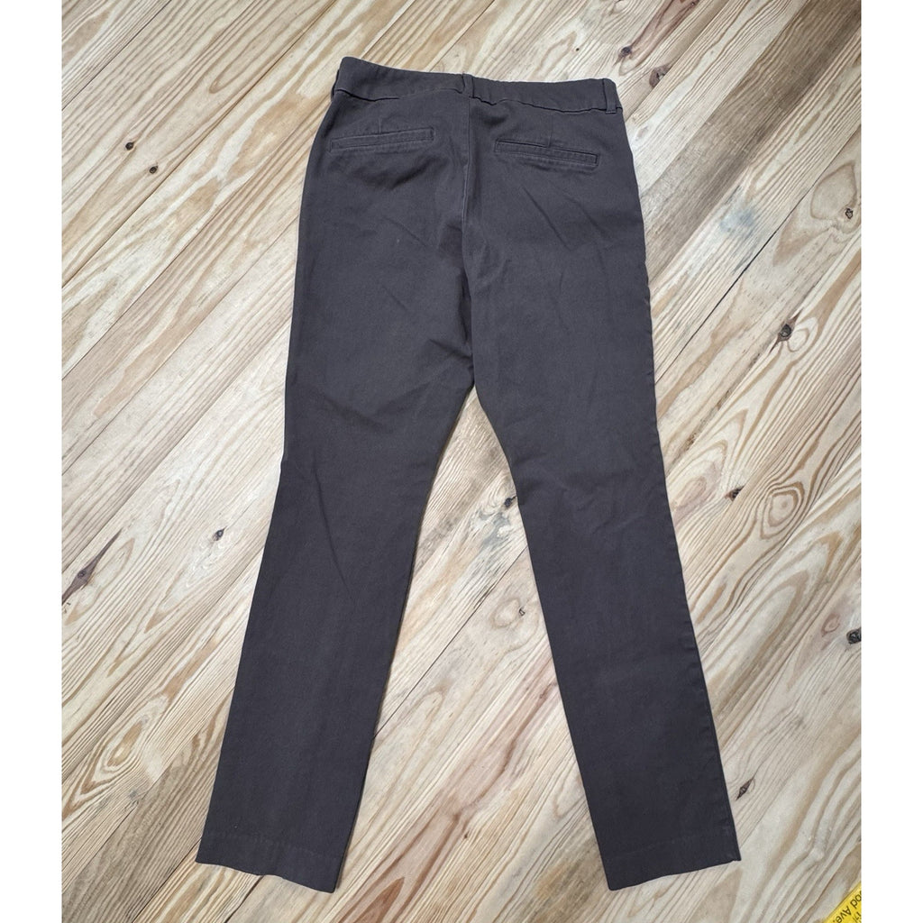 Old Navy High Waisted Skinny Split Hem Pixie Pants Women’s Size 8 Brown