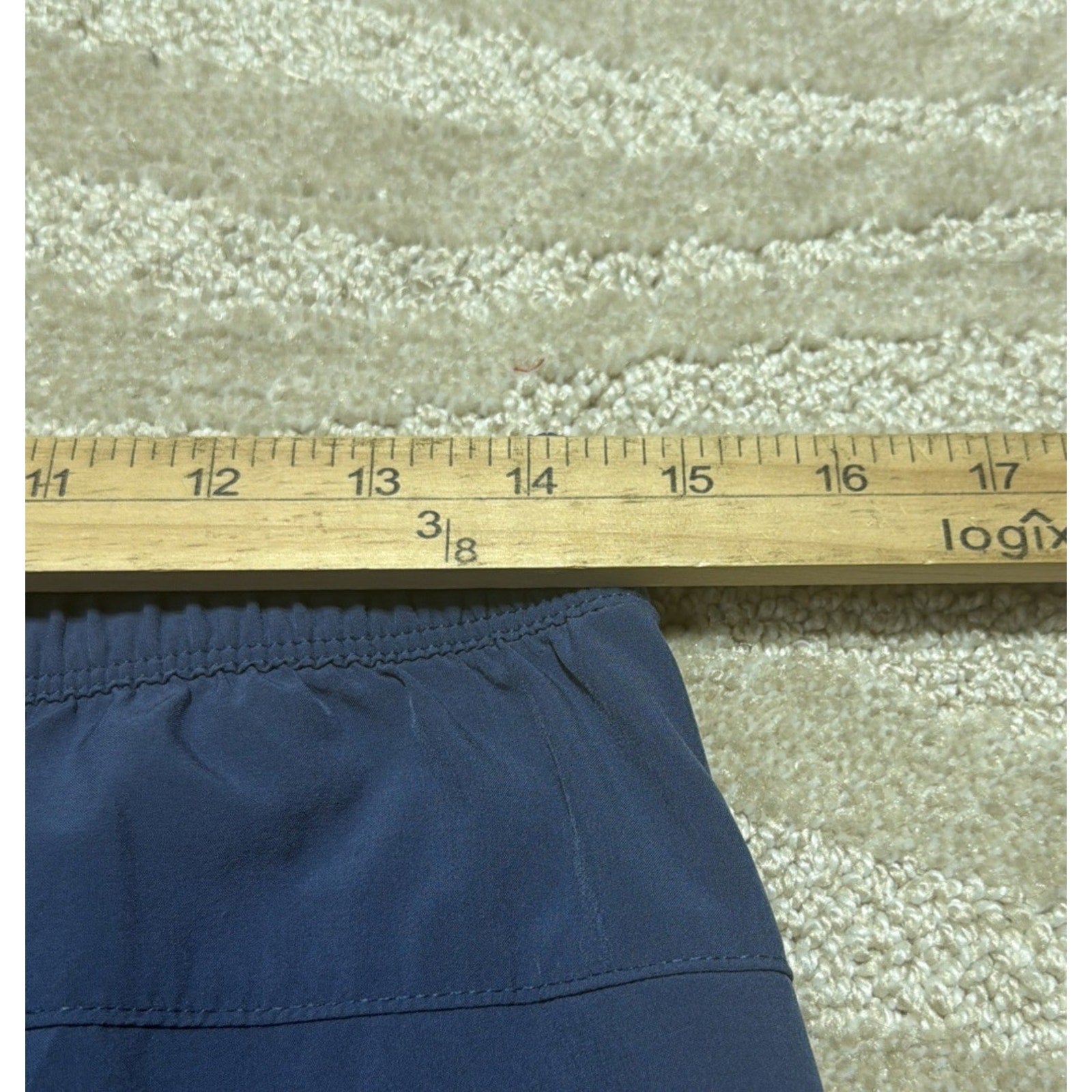 Mens M The North Face Wander Running Hiking Active Shorts - Blue