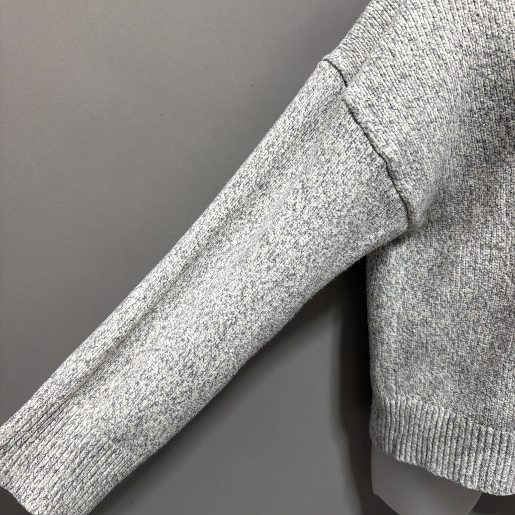 Abercrombie & Fitch Soft Knit Oversized Boxy Sweater V-Neck Women's M