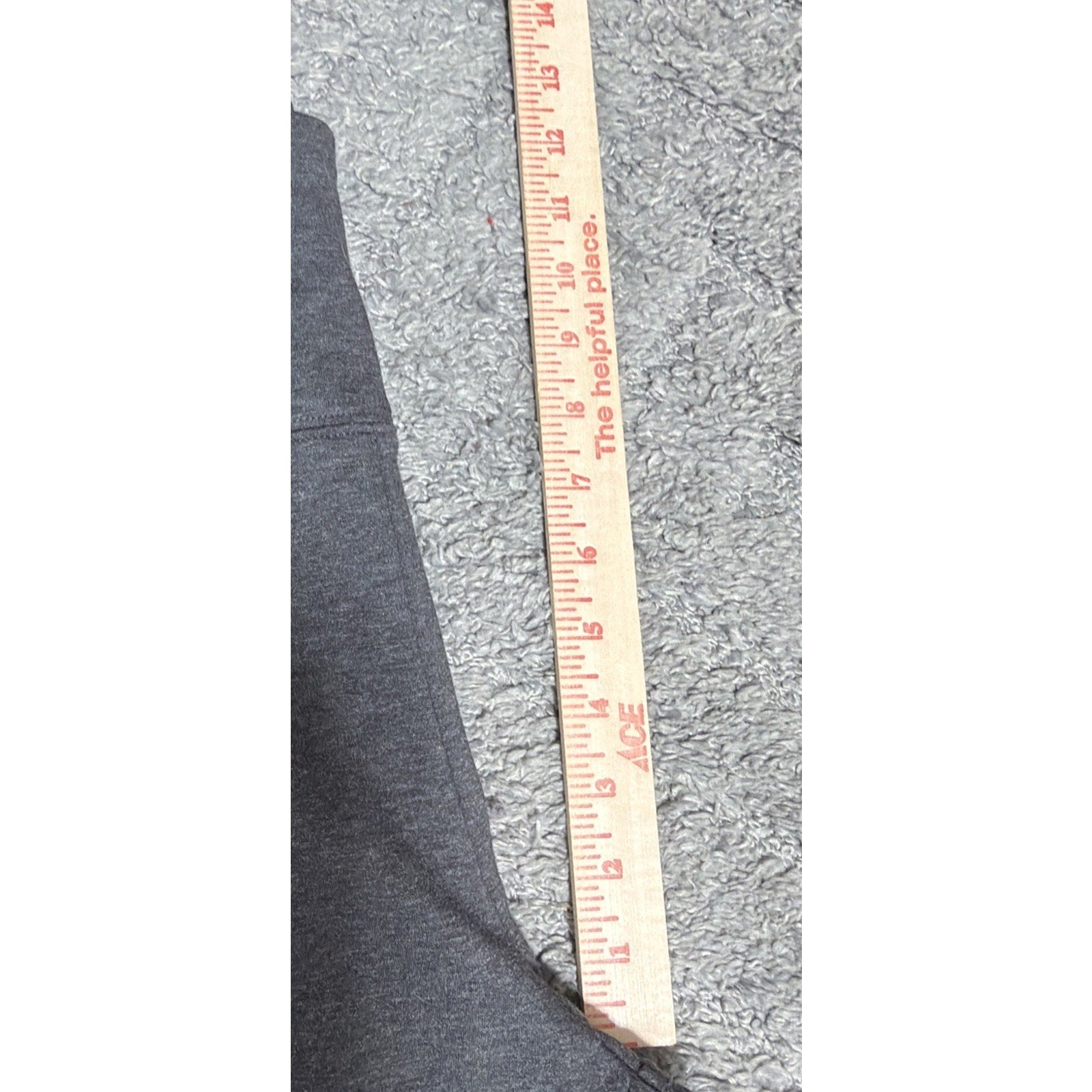 Simply Vera Vera Wang Grey Heather Live-In High Rise Legging - Size L NWT