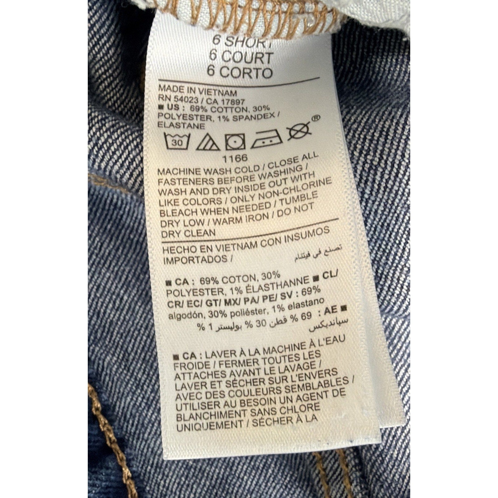 Old Navy Mid-Rise WOW Bootcut Jeans Size 6 Short Dark Wash Stretch 28x27