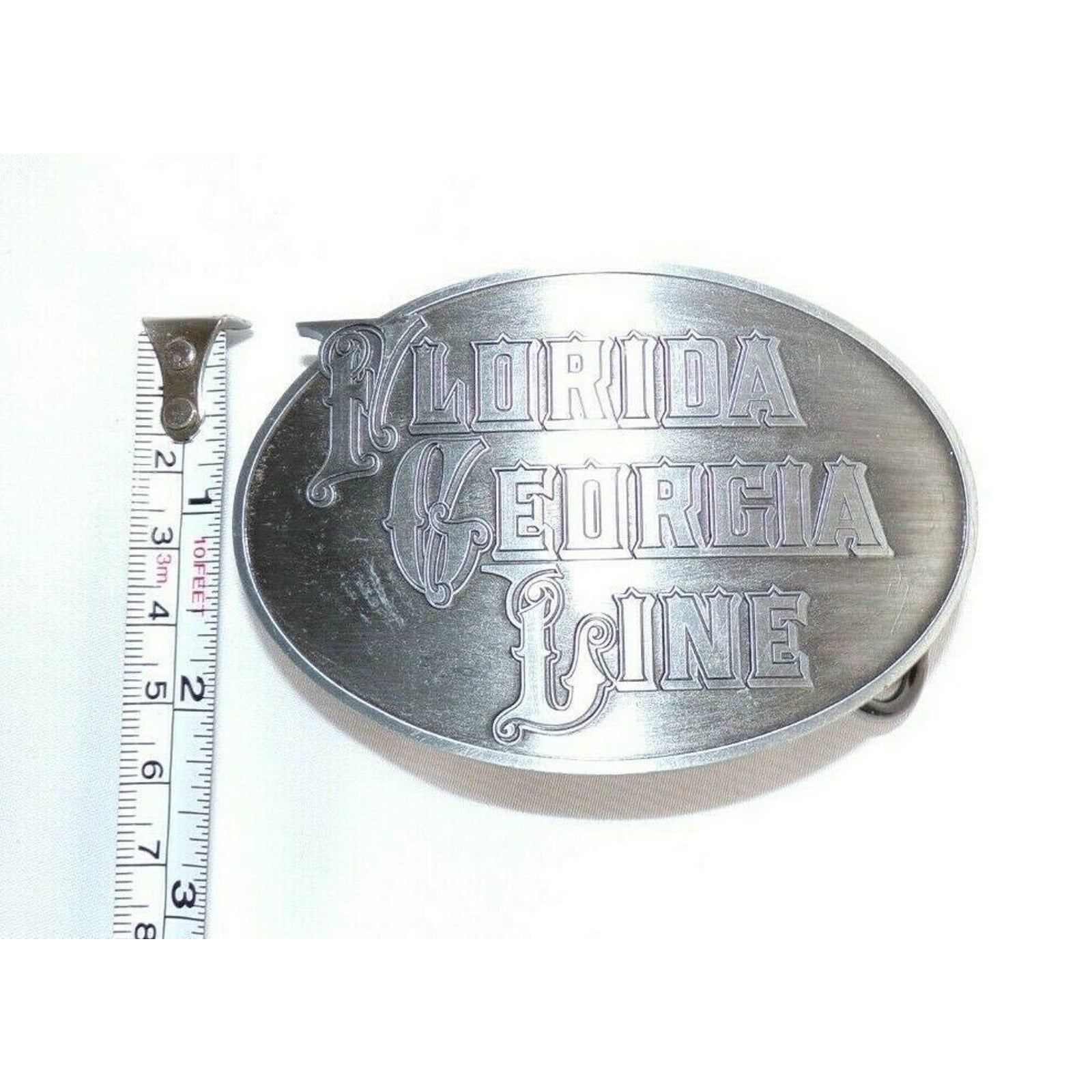 2013 **FLORIDA GEORGIA LINE** RAILROAD COMMEMORATIVE BELT BUCKLE