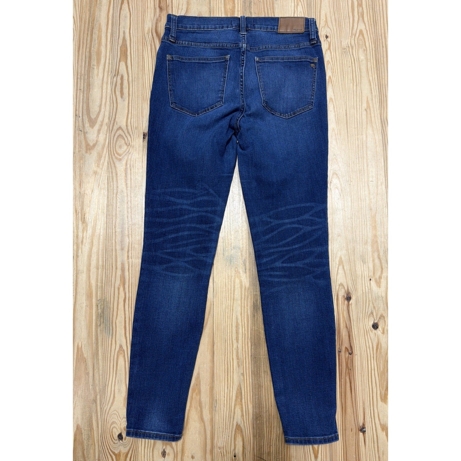 Madewell Women's 9" High Rise Skinny Jeans Blue Size 28 Denim Casual