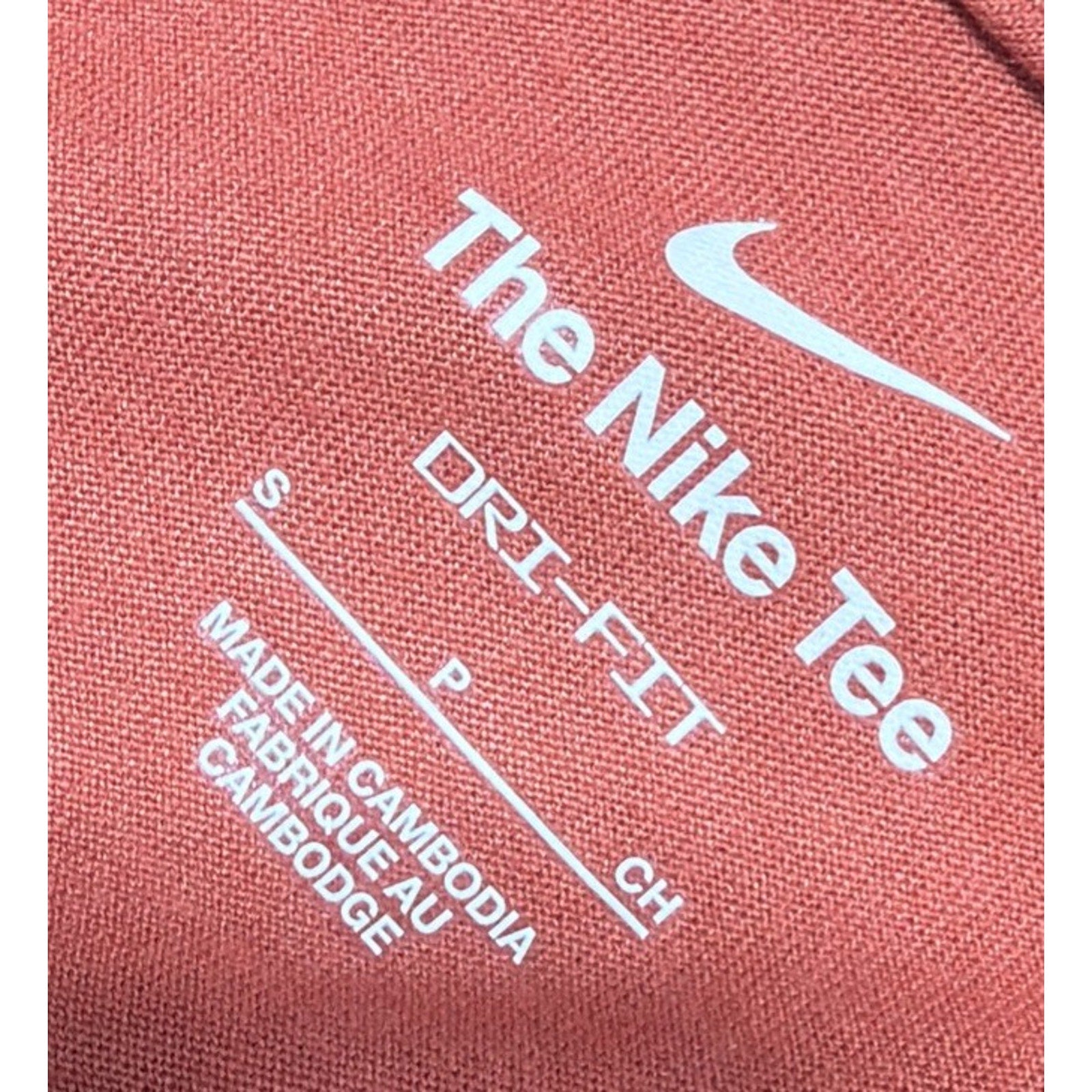 The Nike Tee Dri Fit Womens Small Red Sleeveless Athletic Tank Top