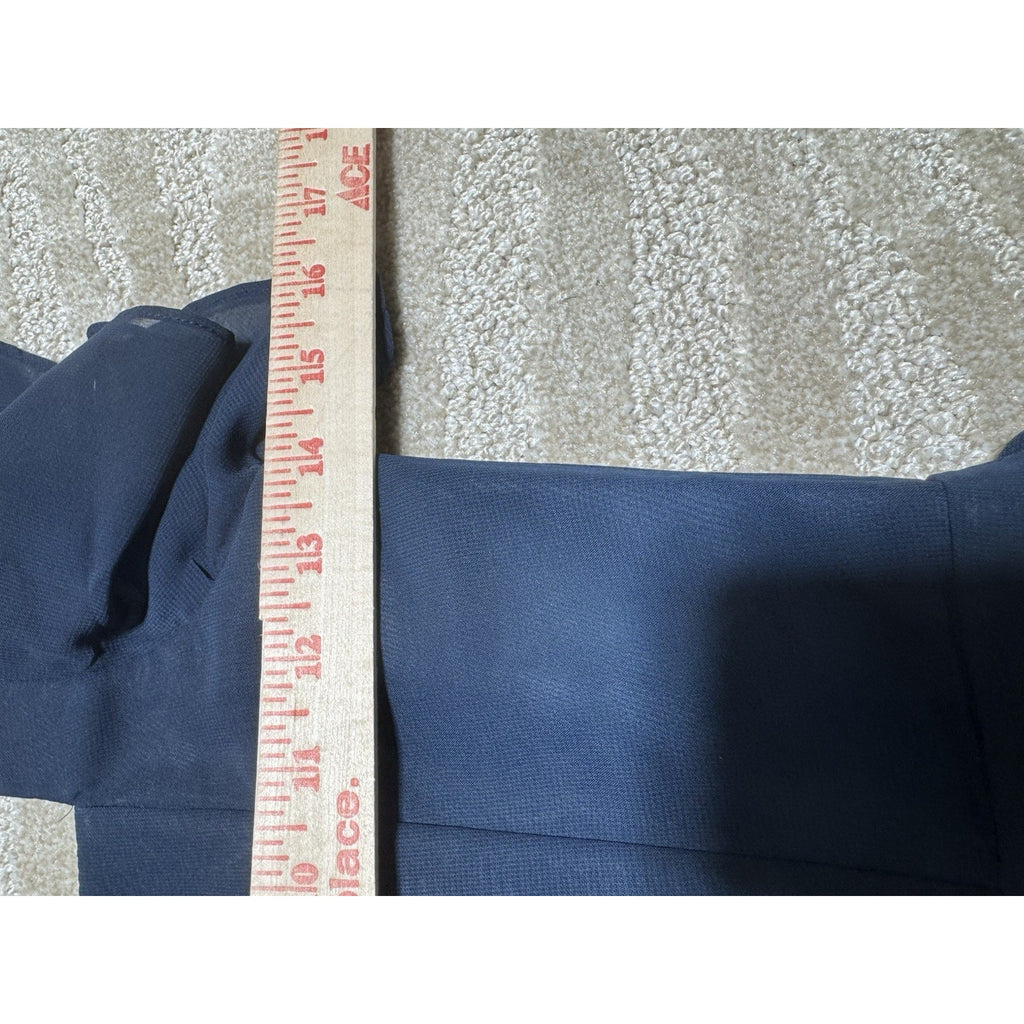 NWT BXZ Girls Size 10 Dusty Blue Chiffon Maxi Dress Puff Sleeve Formal