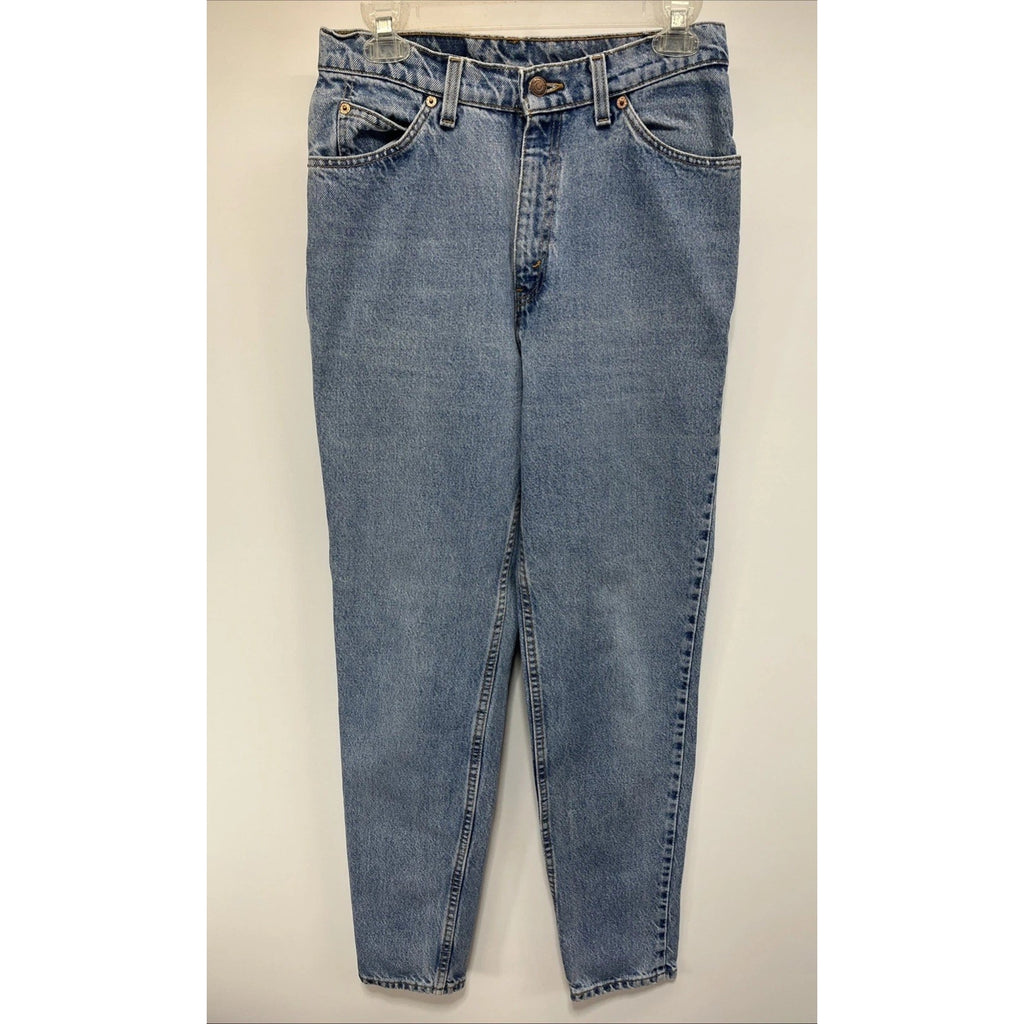 Vtg Levis 912 Jeans Womens 11 T Orange Tab Slim Fit Tapered Leg Denim Pants 1995