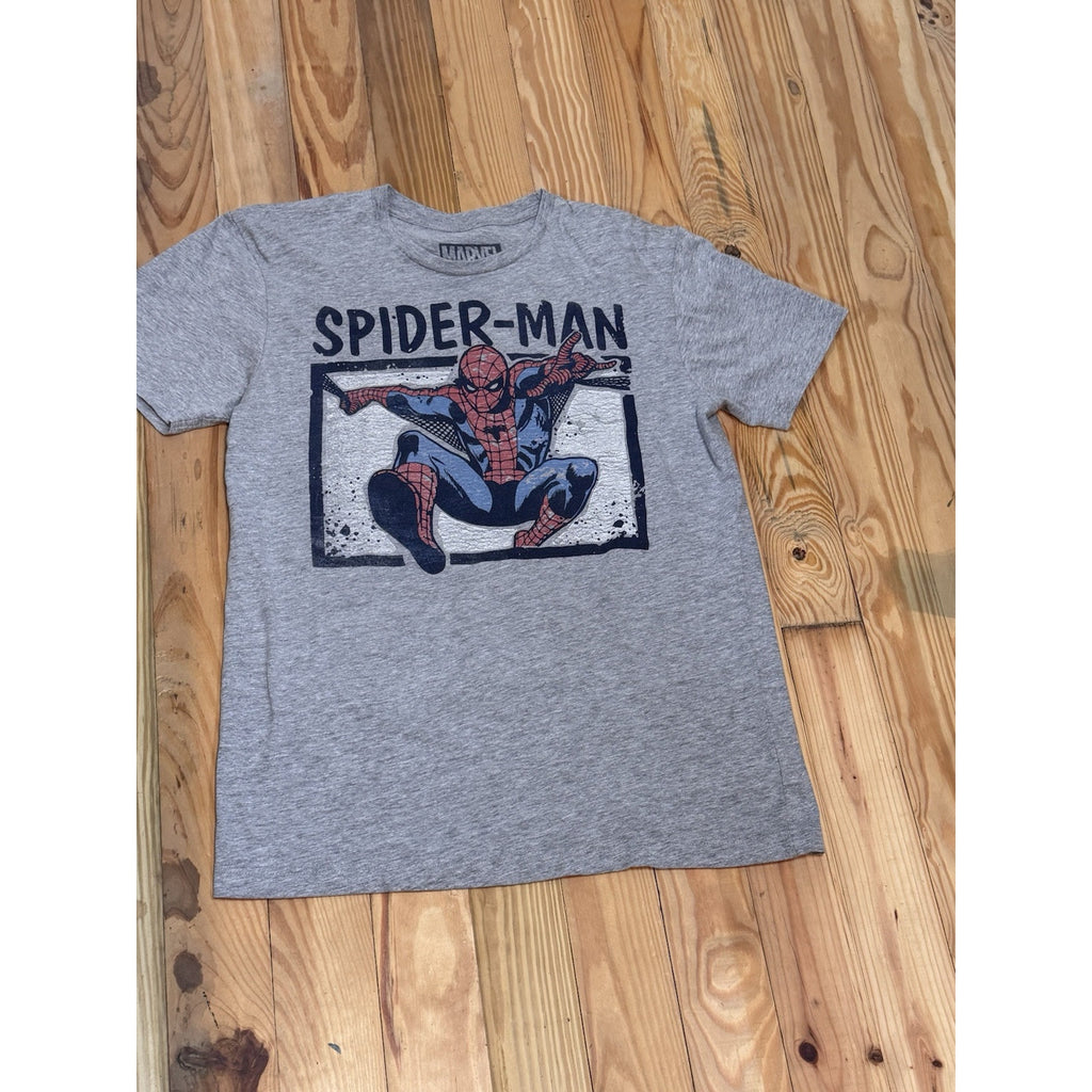 Marvel The Amazing Spider-Man Gray T Shirt Unisex Adult Size Medium Comic