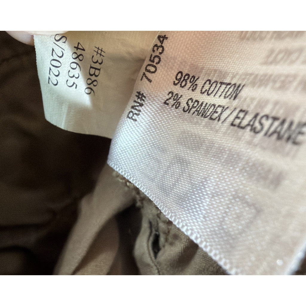 Orvis Women’s Size 10 Khaki Cotton Stretch Straight Leg Chino Pants
