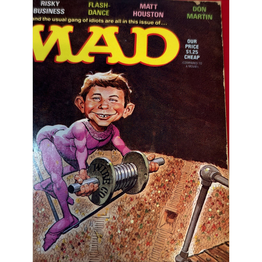 MAD Magazine #246 April 1984 Trading Places Risky Business Flashdance Jack Davis