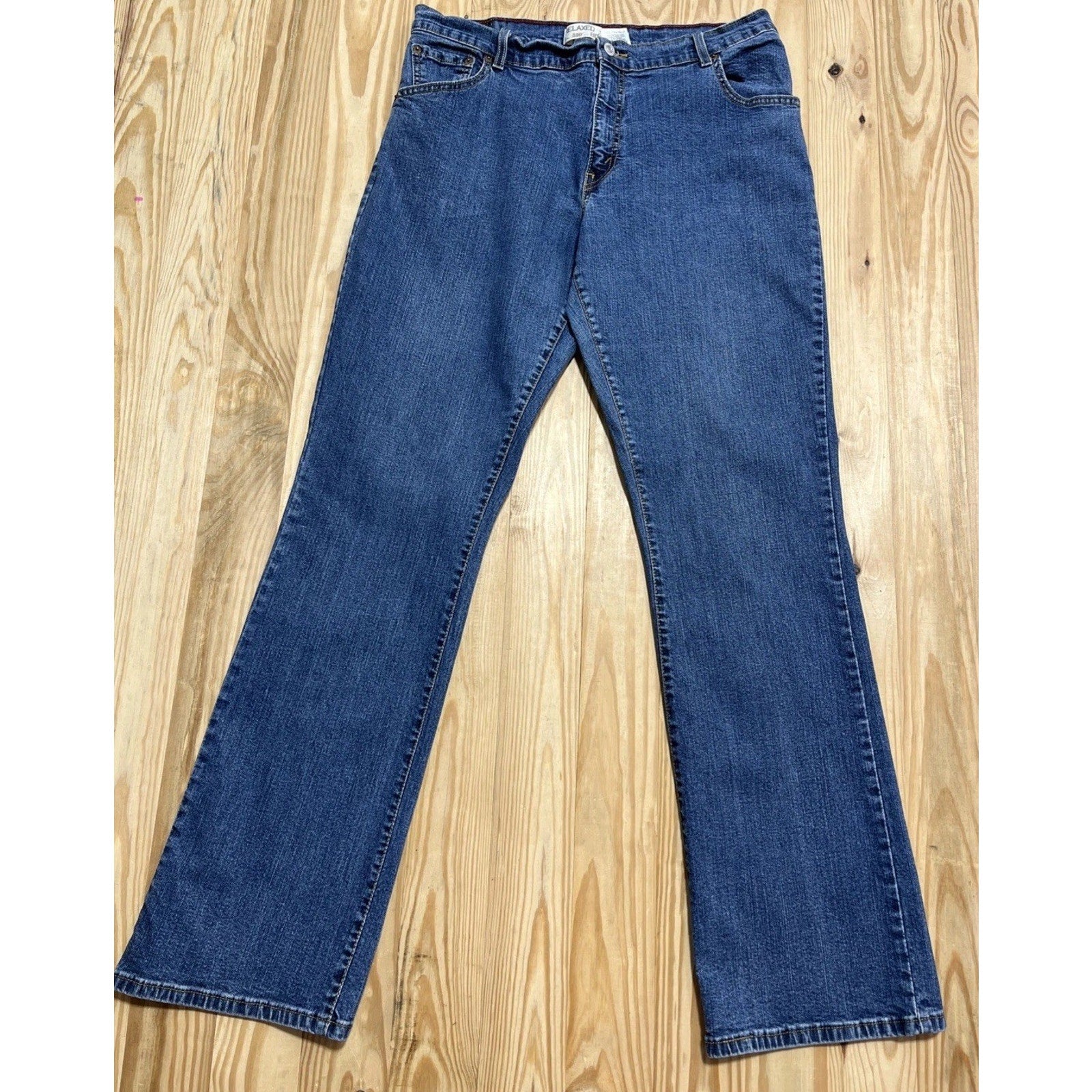 Levi's 550 Relaxed Bootcut Denim Jeans Women's 16L 32x33 Med Wash Mid-rise Y2K