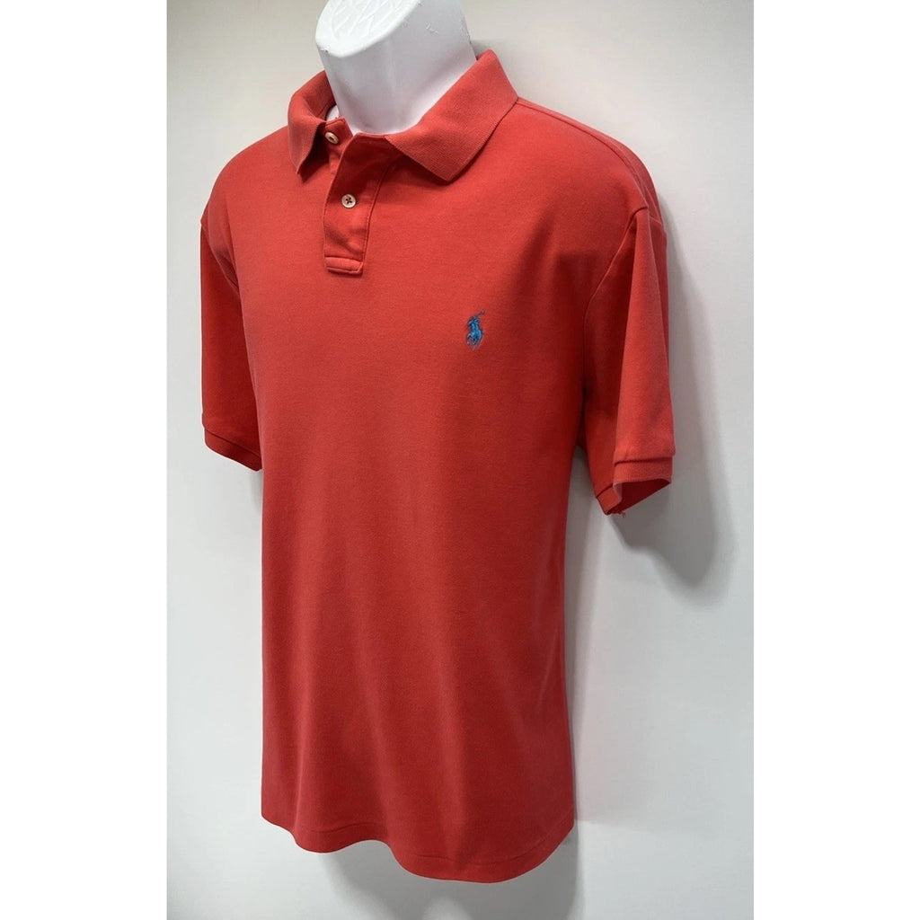 Polo Ralph Lauren Polo Shirt Coral XL custom fit