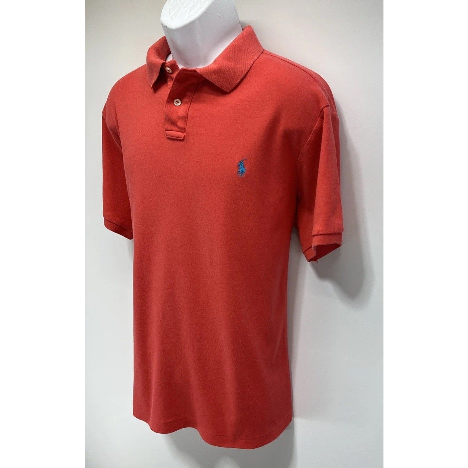Polo Ralph Lauren Polo Shirt Coral XL custom fit