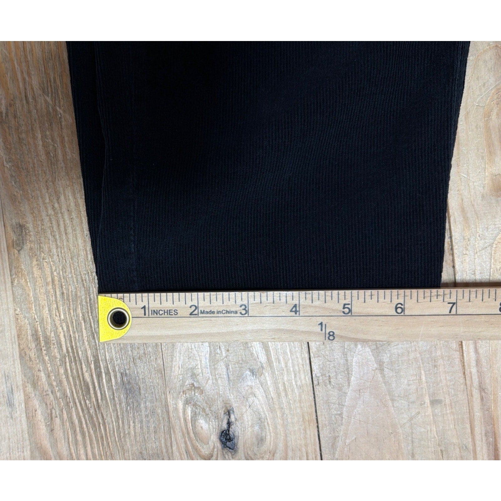 Vintage Calvin Klein Jeans Black Corduroy Pants Women's Size 12 Tapered Straight