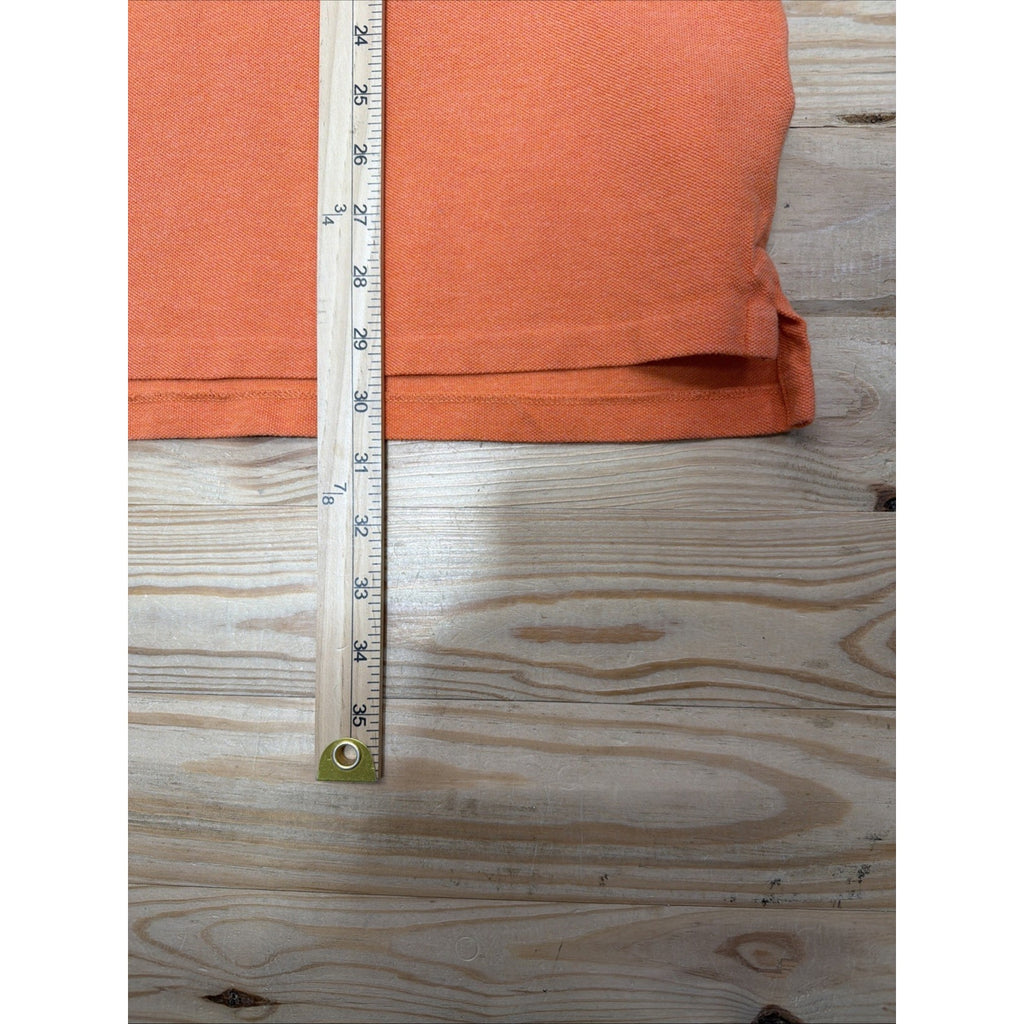 Polo Ralph Lauren Custom Slim Fit Orange Pony Cotton Polo Shirt Men's XXL