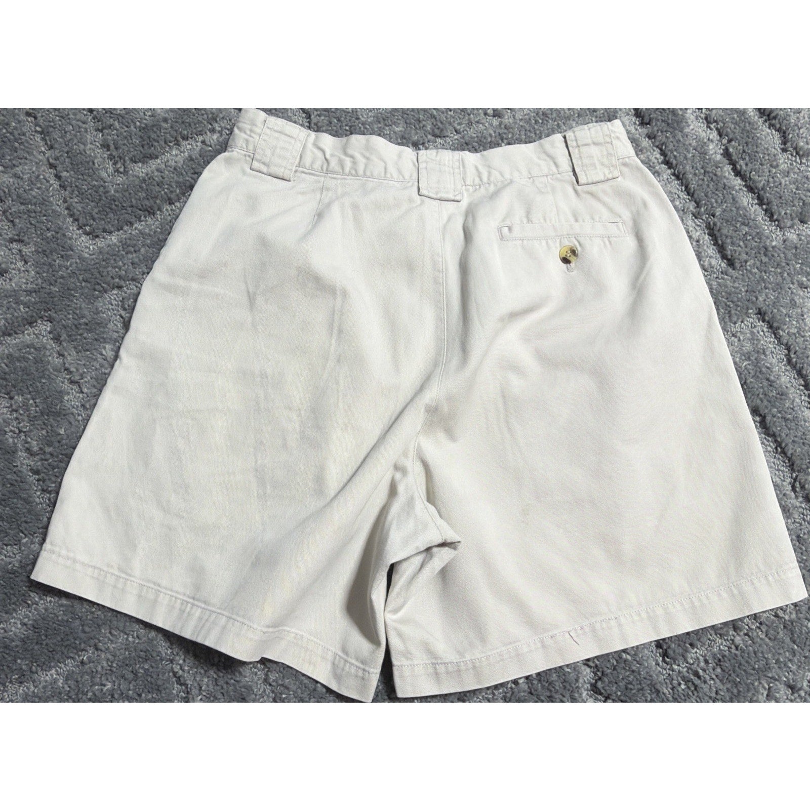 David N Sport High Rise Cargo shorts womens 10 Beige vintage