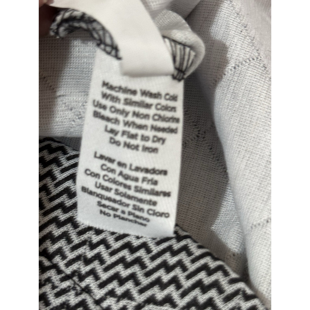 Jones New York Women's Gray Quilted Cowl Neck Soft Size S Long Sleeve/Pockets