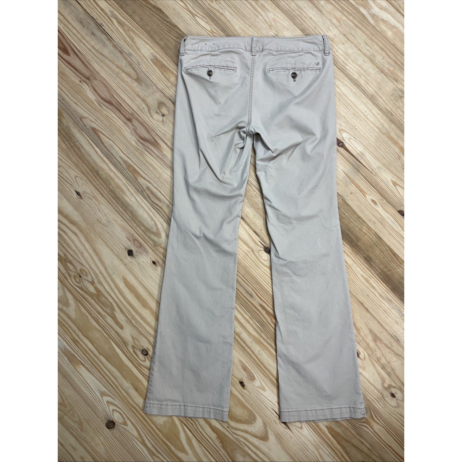 American Eagle Womens Size Low Rise Kick Boot Light Beige Size 8 L