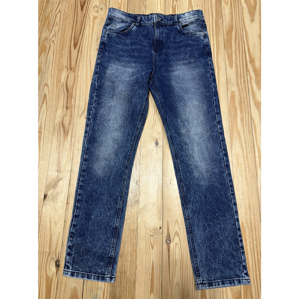 Refinery Republic Denim jeans size 18 sits 30 x 28 slim leg opening