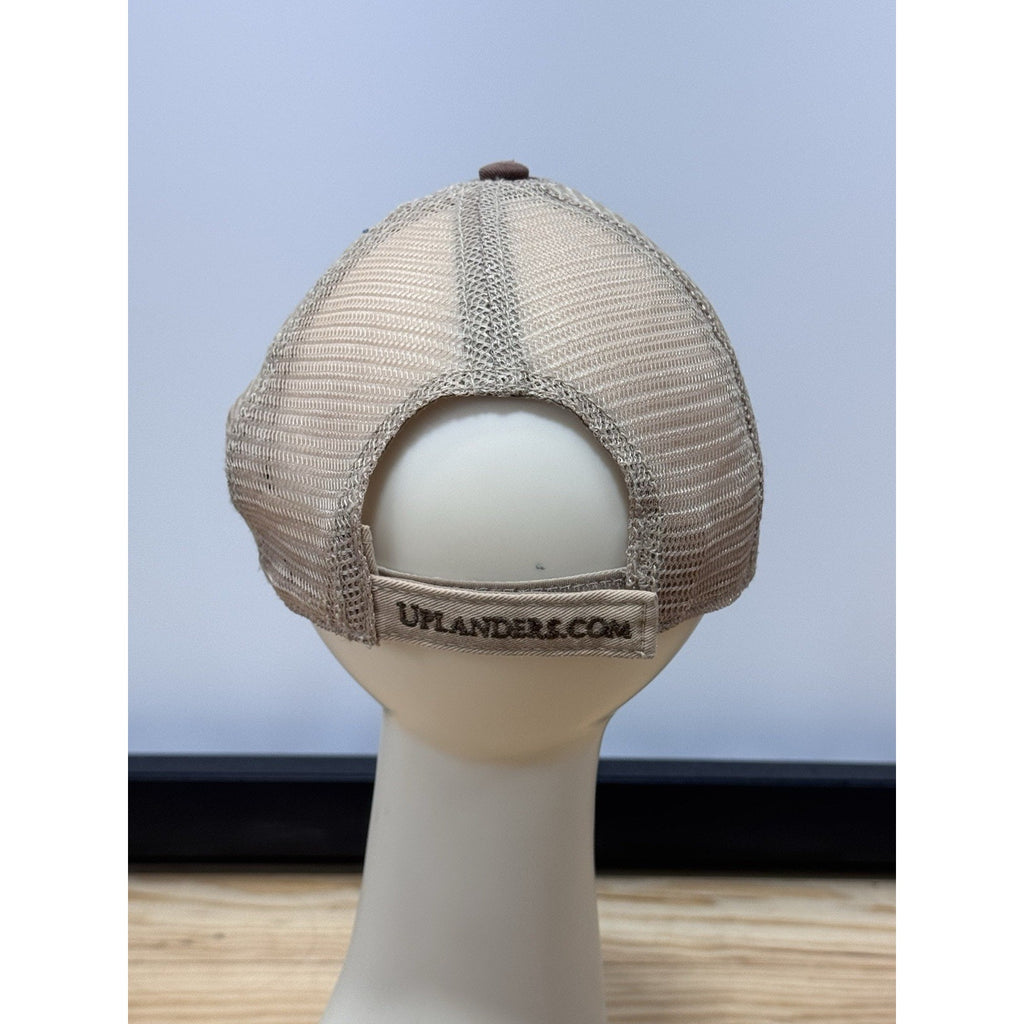 Uplanders Warehouse Strapback Hat Brown One Size I Chase Tail Outdoor