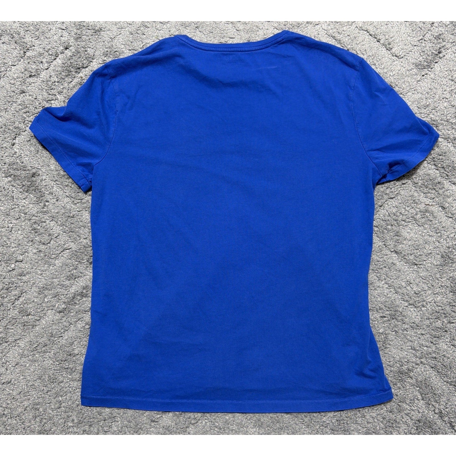 Polo Ralph Lauren Custom Fit Shirt Mens Large Short Sleeve Blue L