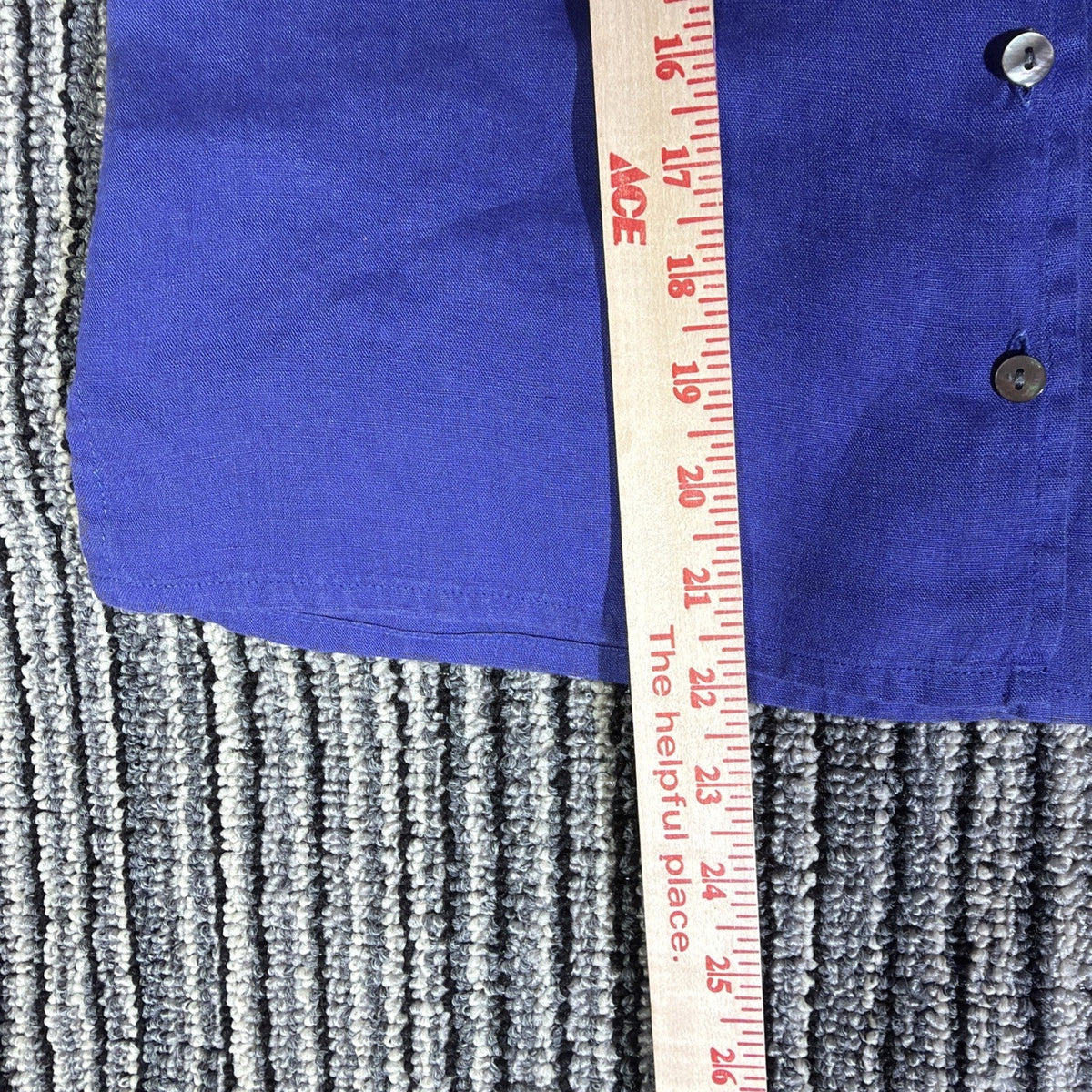 Vintage 90s Harold’s Women’s 8 Shirt 100% Linen Button Down Short Sleeve NWT