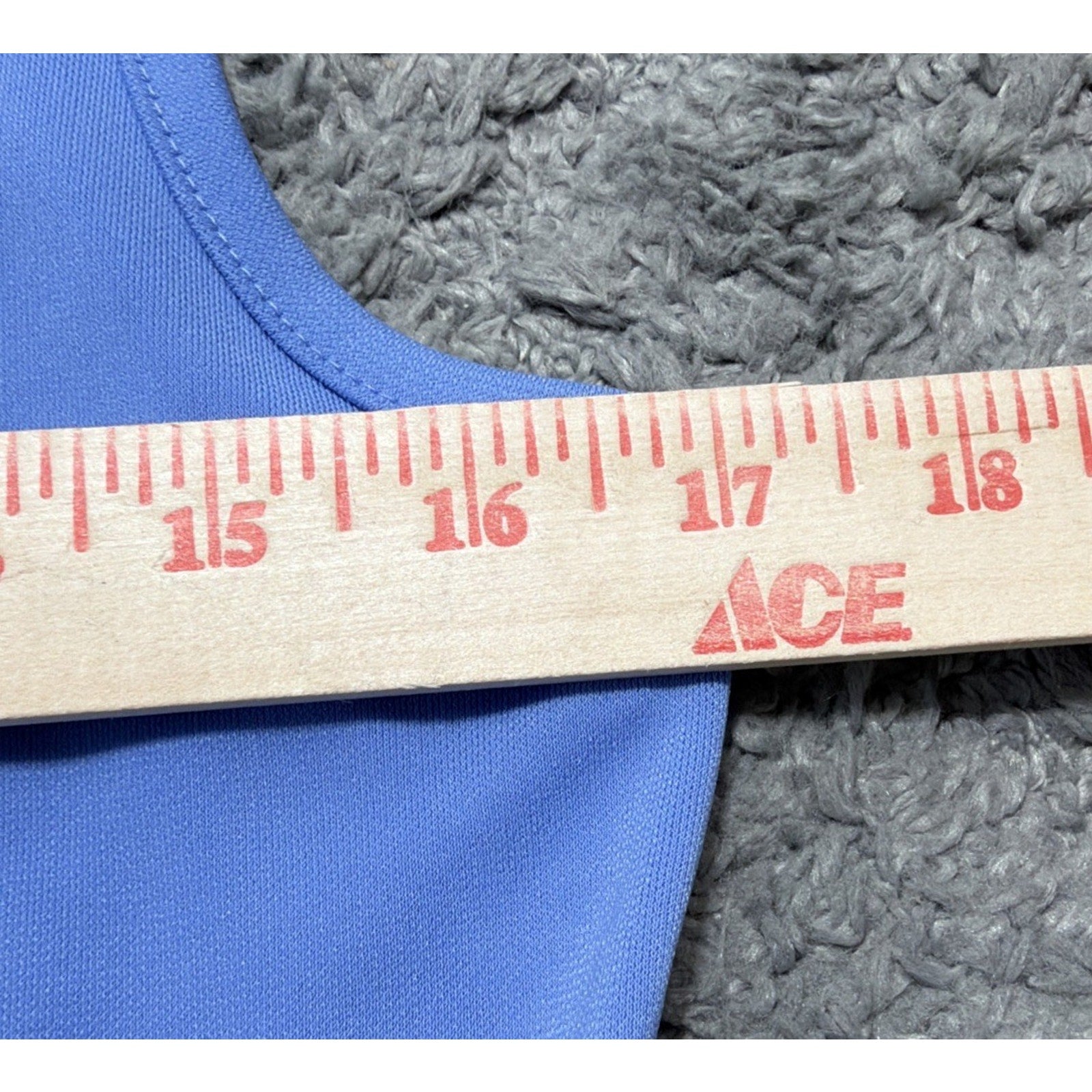 Evan Picone Sleeveless Tie Neck Periwinkle Blue Blouse Size Small NWT