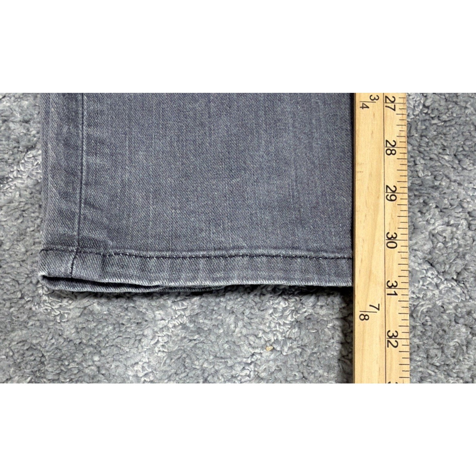 Levi’s 511 Jeans Men’s 38x32 (Actual 36x31) Slim Straight Gray Denim Pants