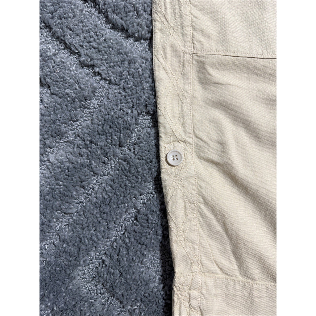 Dylan Beige Drawstring Embroidered Pants Women's Size 10