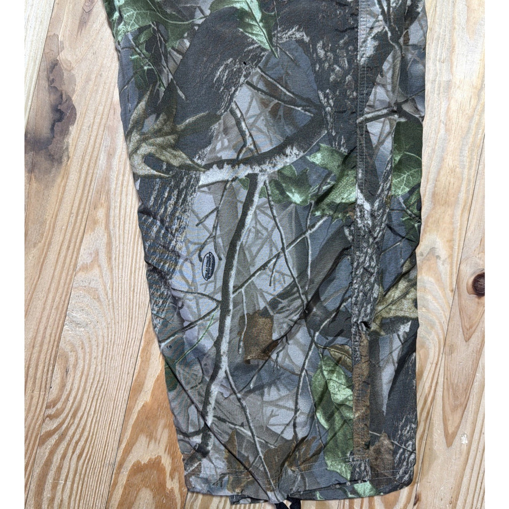 Remington Realtree Hardwoods Convertible Camo Pants Mens Sz M Cargo Zip Off