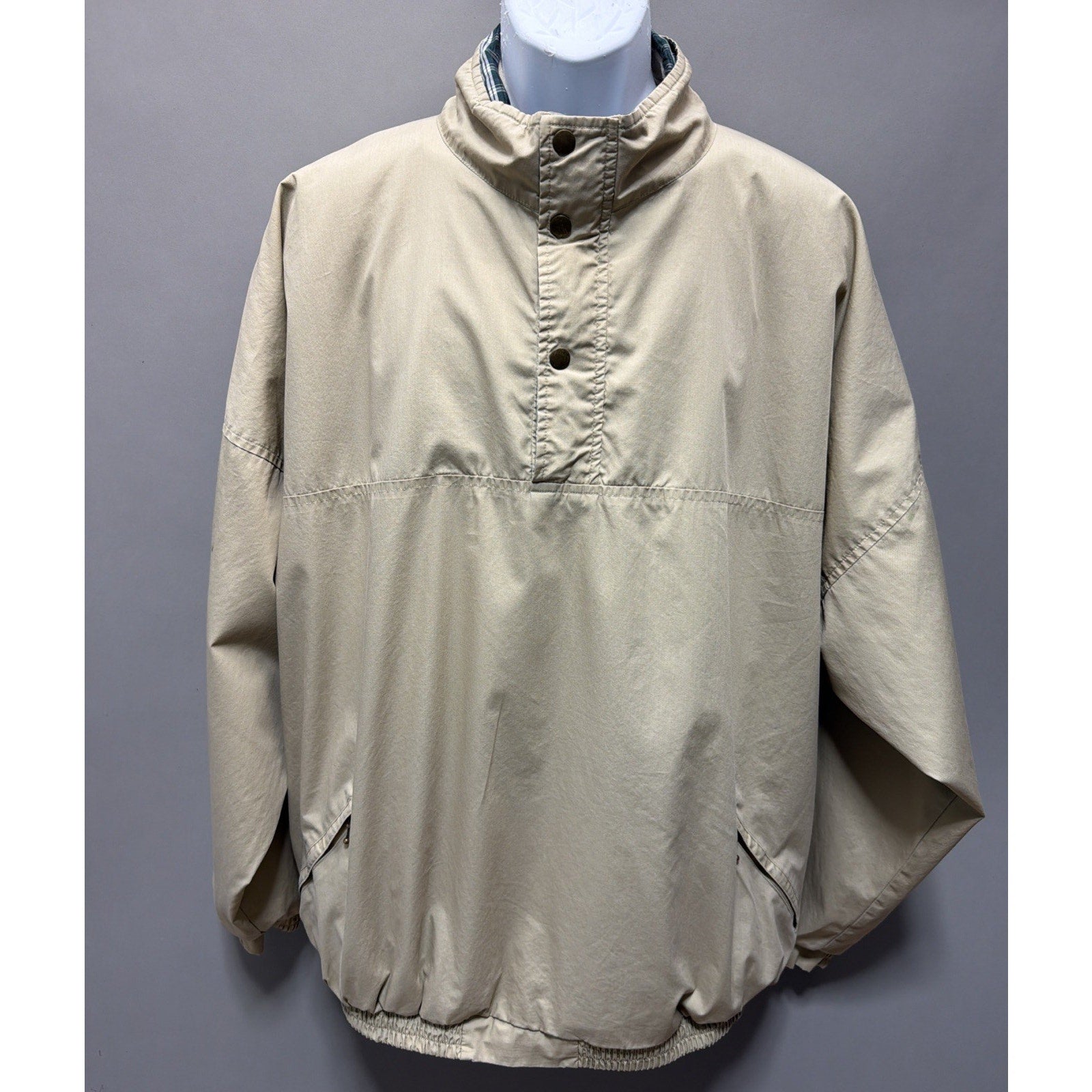 Vintage 90s Two Under Golf Wear XXL Windbreaker Jacket