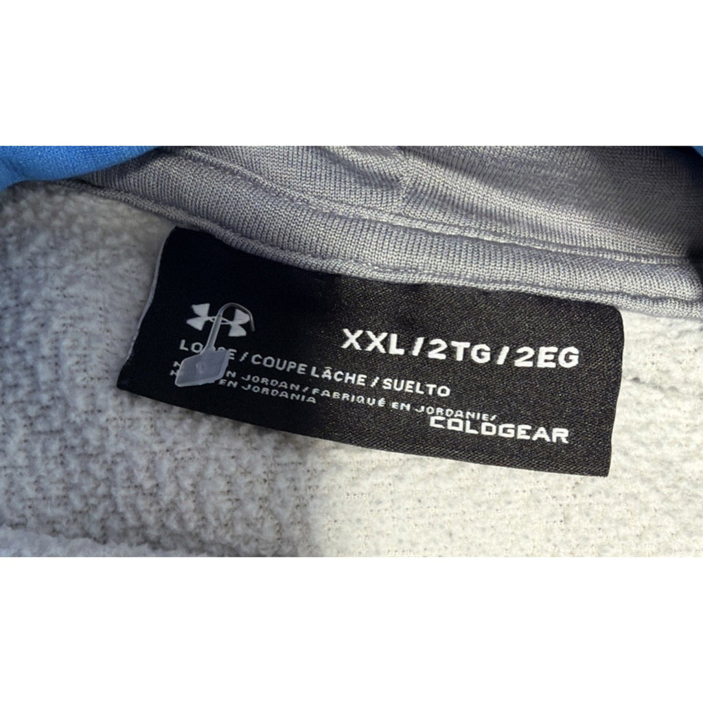Under Armour Cold Gear Men's Armour Storm Fleece Hoodie XXL Blue Gray