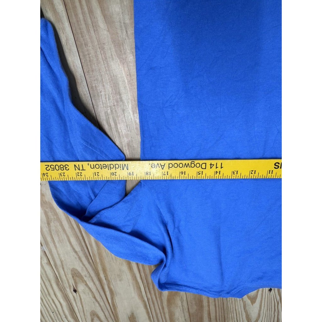 LEGOLAND Florida Resort Long Sleeve Blue T-Shirt Adult Small 2012 NWT