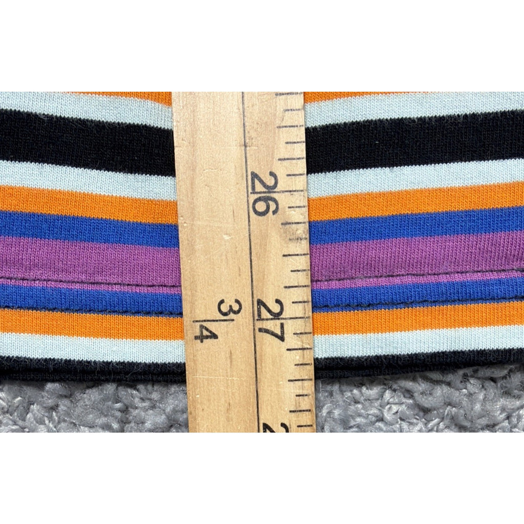 The Hundreds Men Shirt Medium Pink Striped Logo Embroidered Short Sleeve
