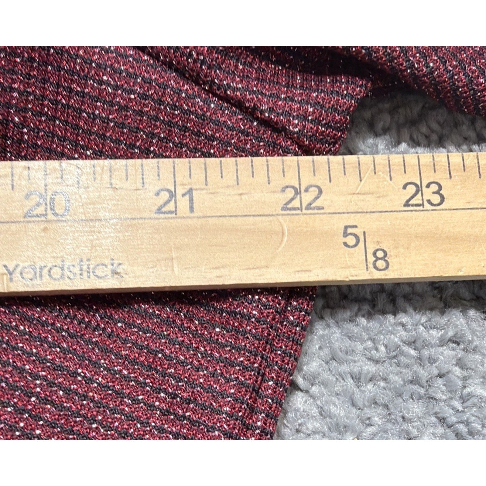 MAURICES PLUS SIZE 0 Shimmer Sparkle Balloon Sleeve Lined Top New With Tag