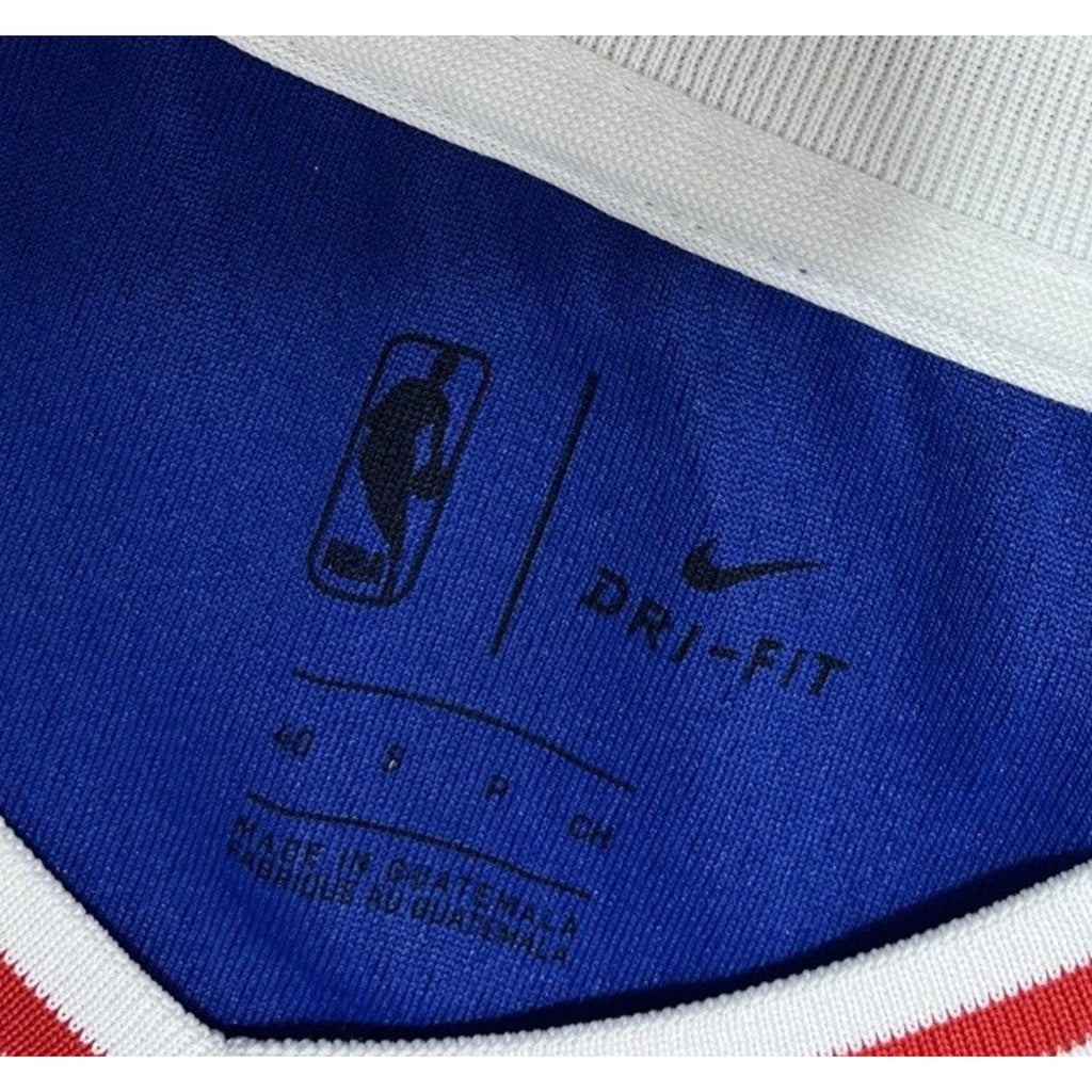 Nike Swingman Joel Embiid #21 Basketball Jersey Philadelphia 76ers NBA Sz S EUC