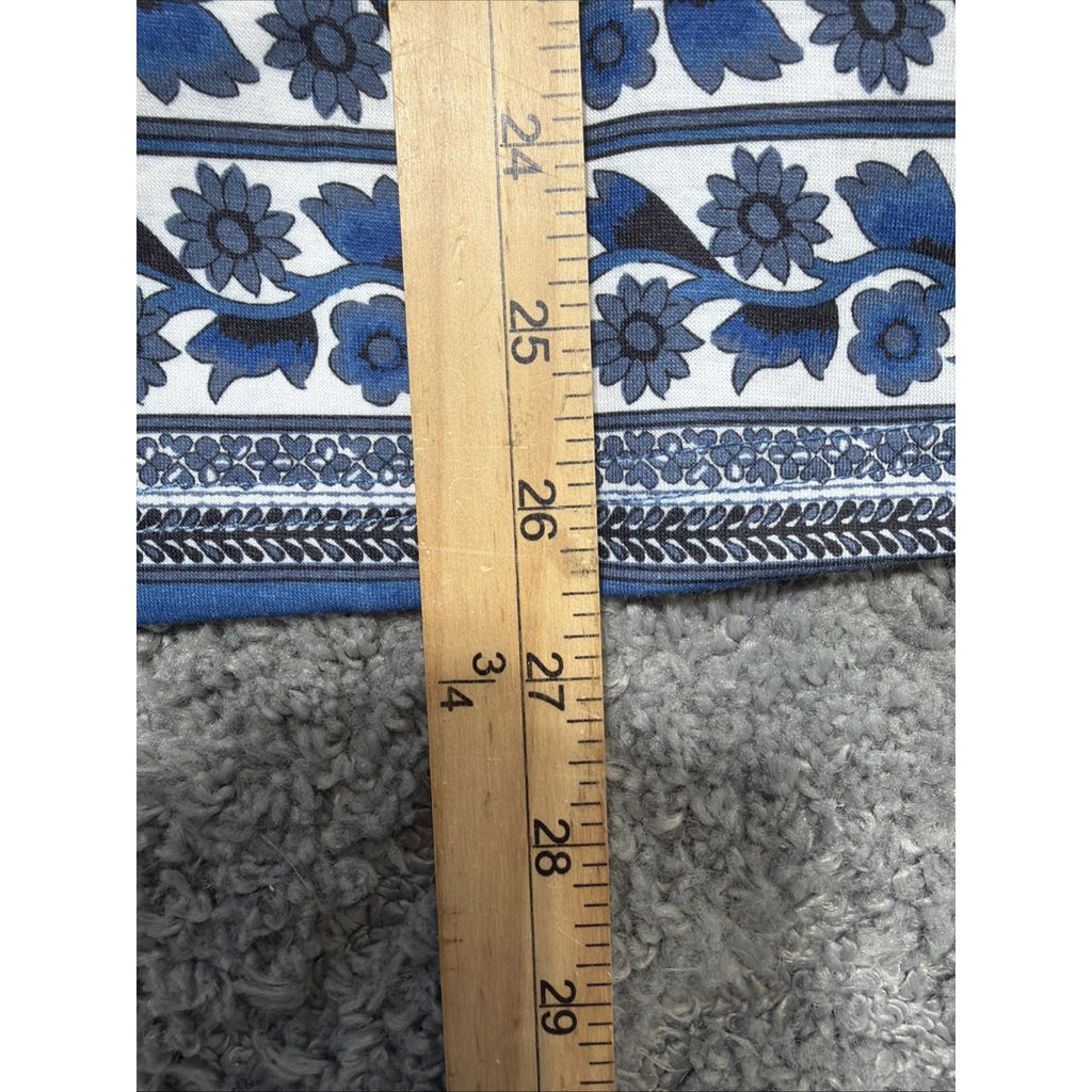 New WIHOLL Women's Blouse Top Long Sleeve V-Neck Floral Print Stretch Size M