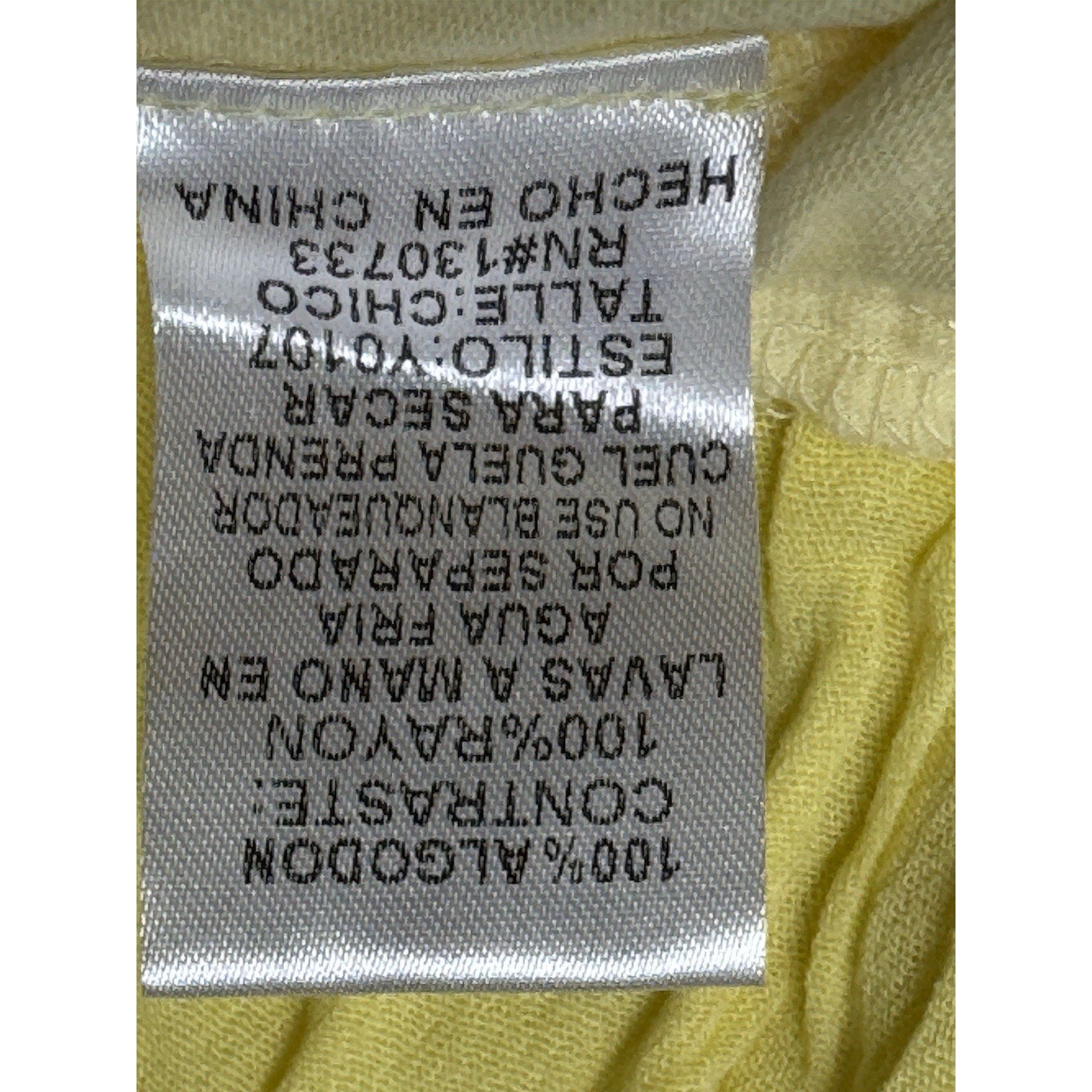 Umgee USA sleeveless Ruffled Top Yellow Women’s S Racerback